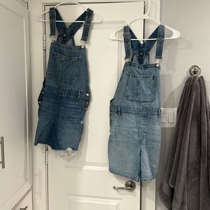 Overall shorts
